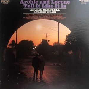 Archie Campbell Lorene Mann Tell It Like It Is Vinyl Lp